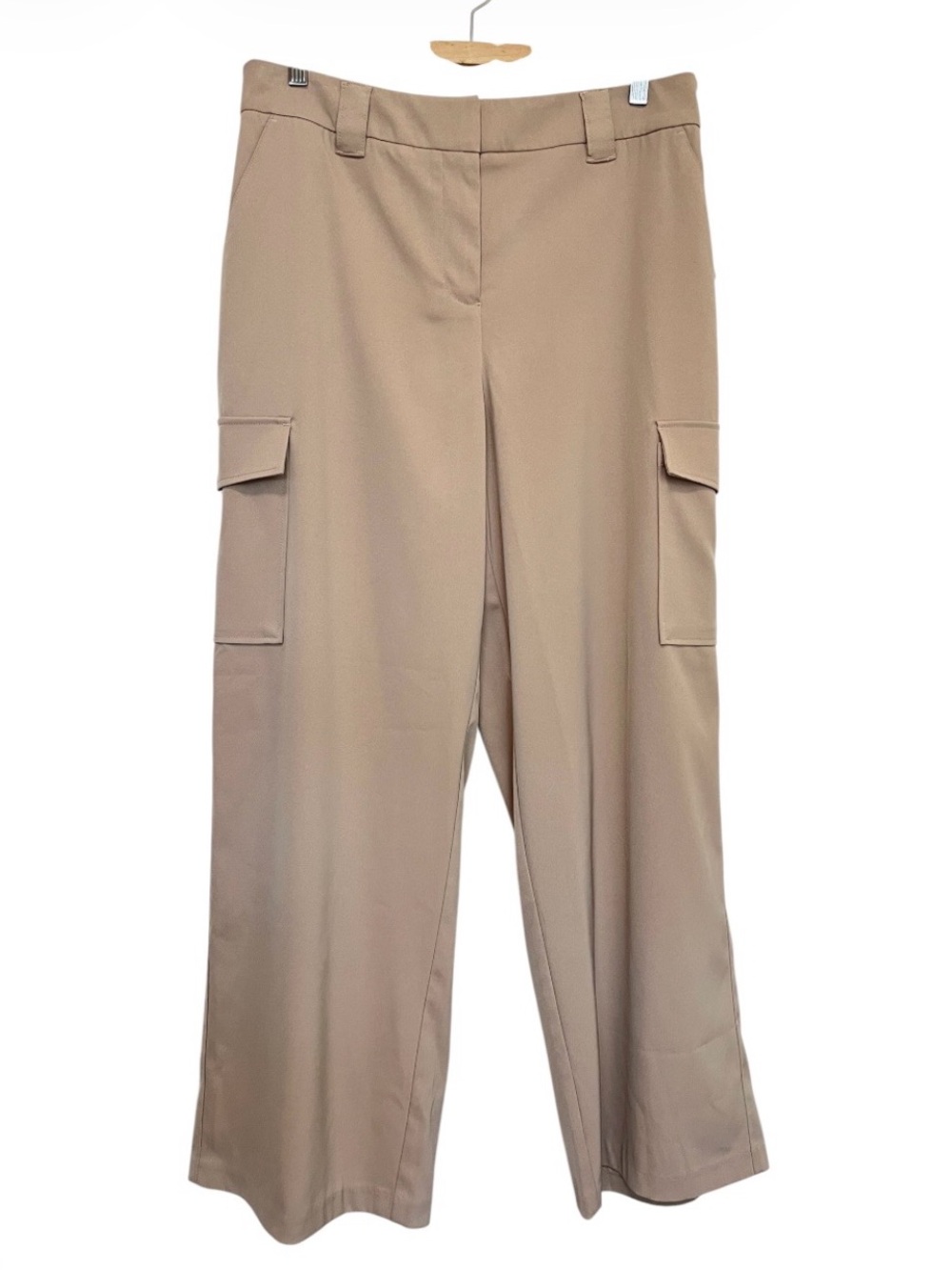 NWT Addition Elle Camel Straight Leg Cargo Trouser Pant